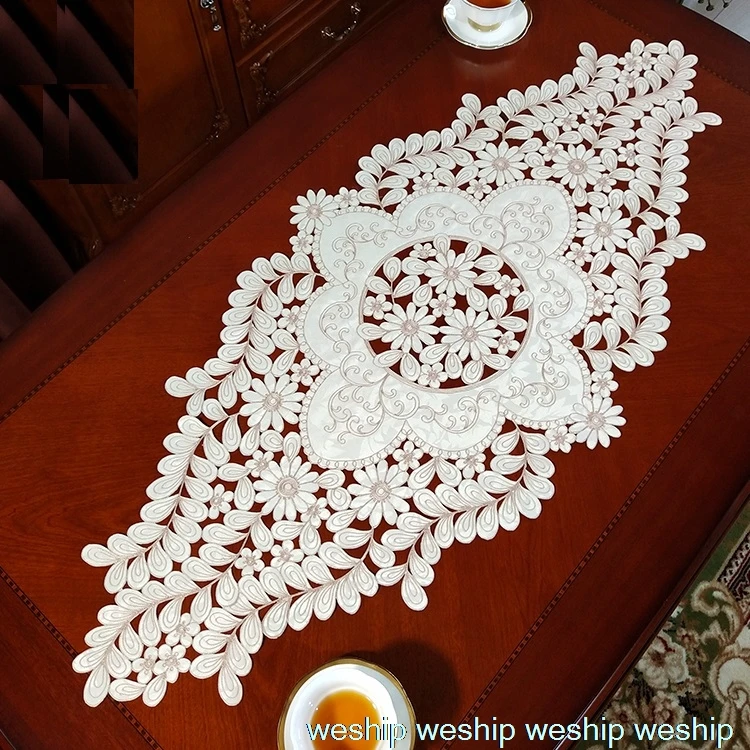 High-end luxury Matsuo Hinakiku embroidery cloth art European style Ellipse table runner / table cloth Eat mat Table mat 1pc
High-end luxury Matsuo Hinakiku embroidery cloth art European style Ellipse table runner / table cloth Eat mat Table mat 1pc