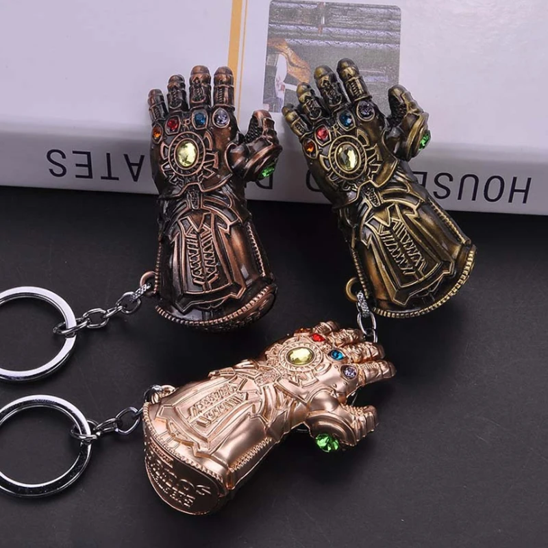 Капитан брелок с героями Marvel кольцо Мстители Тор Hammer Thanos Infinity Gauntlet открывалка для