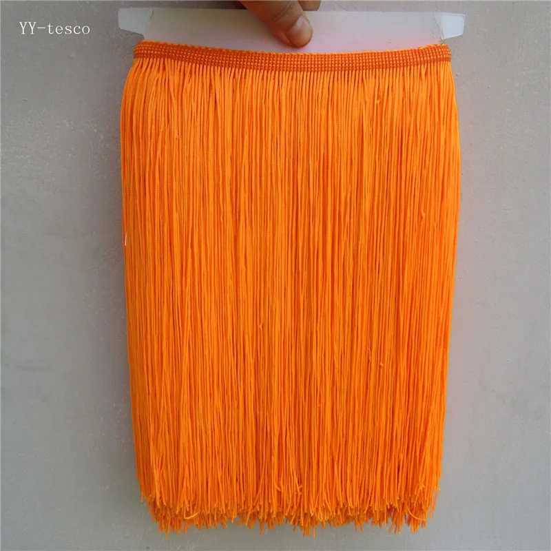 10 Meters Orange Polyester Lace Tassel Fringe Lace Trim Ribbon Sew Latin Dress Stage Garment Curtain Accessories 30cm Width
10 Meters Orange Polyester Lace Tassel Fringe Lace Trim Ribbon Sew Latin Dress Stage Garment Curtain Accessories 30cm Width