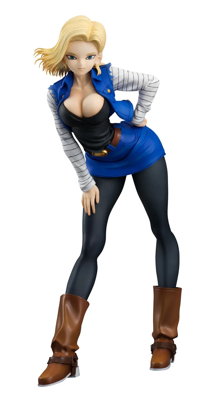 Новинка 2017 года Dragon Ball для Android 18 сексуальная девушка воин animiation фигурку