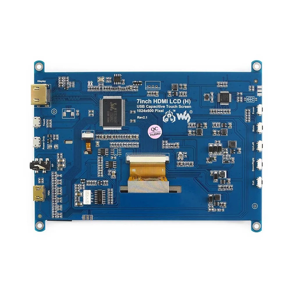 7 inch HDMI LCD (H) Tablet Monitor 1024x600 IPS Capacitive Touch Screen Supports Raspberry Pi BB Black Banana Pi etc
7 inch HDMI LCD (H) Tablet Monitor 1024x600 IPS Capacitive Touch Screen Supports Raspberry Pi BB Black Banana Pi etc