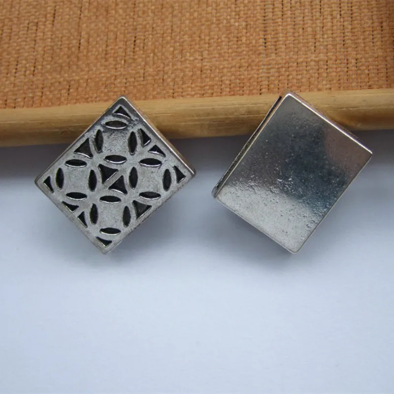 5pcs Rectangle Carved Geometry Shaped Charms Bead Slider Spacer for 20*2.2mm Flat Leather Bracelet Jewelry Findings
5pcs Rectangle Carved Geometry Shaped Charms Bead Slider Spacer for 20*2.2mm Flat Leather Bracelet Jewelry Findings