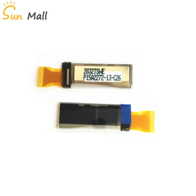 1 шт. 0 91 дюймовый OLED дисплей 128*32 IIC I2C белый 14 контактный ЖК SSD1306 пассивная матрица