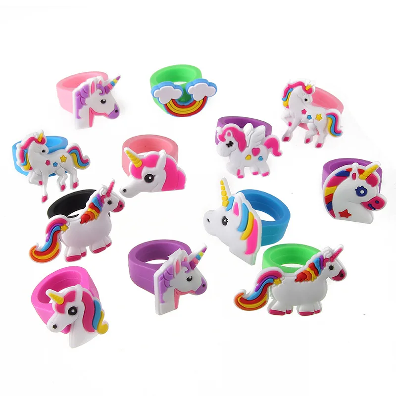 10pcs Cartoon Unicorn Rubber Rings For Girls Children Rainbow Unicorn Finger Jewelry Birthday Party Gifts Unicorn Party Supplies
10pcs Cartoon Unicorn Rubber Rings For Girls Children Rainbow Unicorn Finger Jewelry Birthday Party Gifts Unicorn Party Supplies