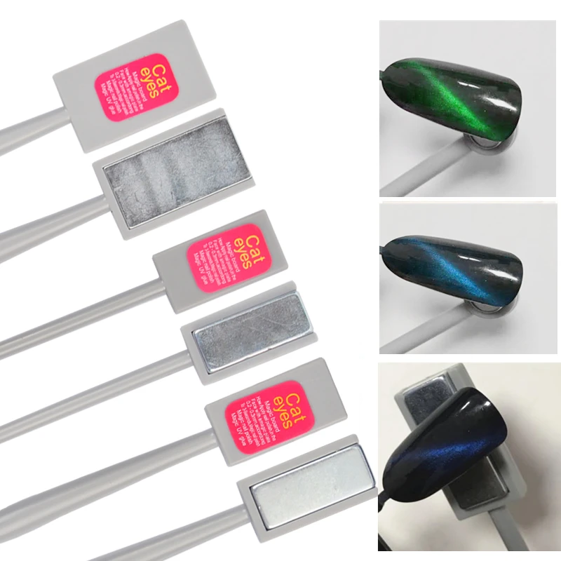 Double-end Cat Eye Magnet Stick 3D Magic Effect Gel Polish Varnish Line Stripe Charms Nail Magnetic Tools
Double-end Cat Eye Magnet Stick 3D Magic Effect Gel Polish Varnish Line Stripe Charms Nail Magnetic Tools