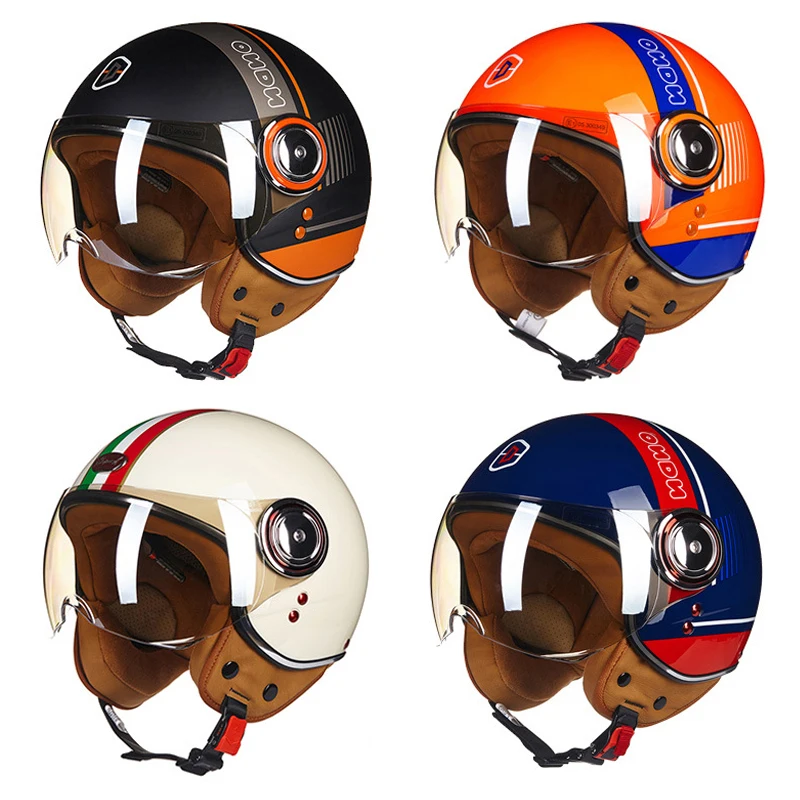 1 PC Vintage Riding Helmet Open Face Half Helmet Casque Motocross Motocycle Equipment Auto Car Accessories Winter Summer M L X
1 PC Vintage Riding Helmet Open Face Half Helmet Casque Motocross Motocycle Equipment Auto Car Accessories Winter Summer M L X