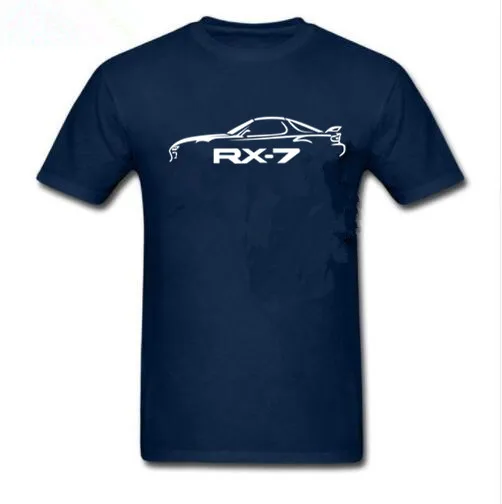 Mazda Rx 7 его вещь вождение автомобиля энтузиастов футболка для мужчин с круглым
