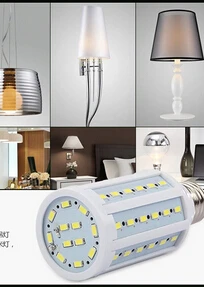 50pcs/lot DC12v 7w 10w 15w 18w 25w 30W E27 B22 E14 12v led corn bulbs smd 5730 LED corn light warm/cool white free shipping
50pcs/lot DC12v 7w 10w 15w 18w 25w 30W E27 B22 E14 12v led corn bulbs smd 5730 LED corn light warm/cool white free shipping