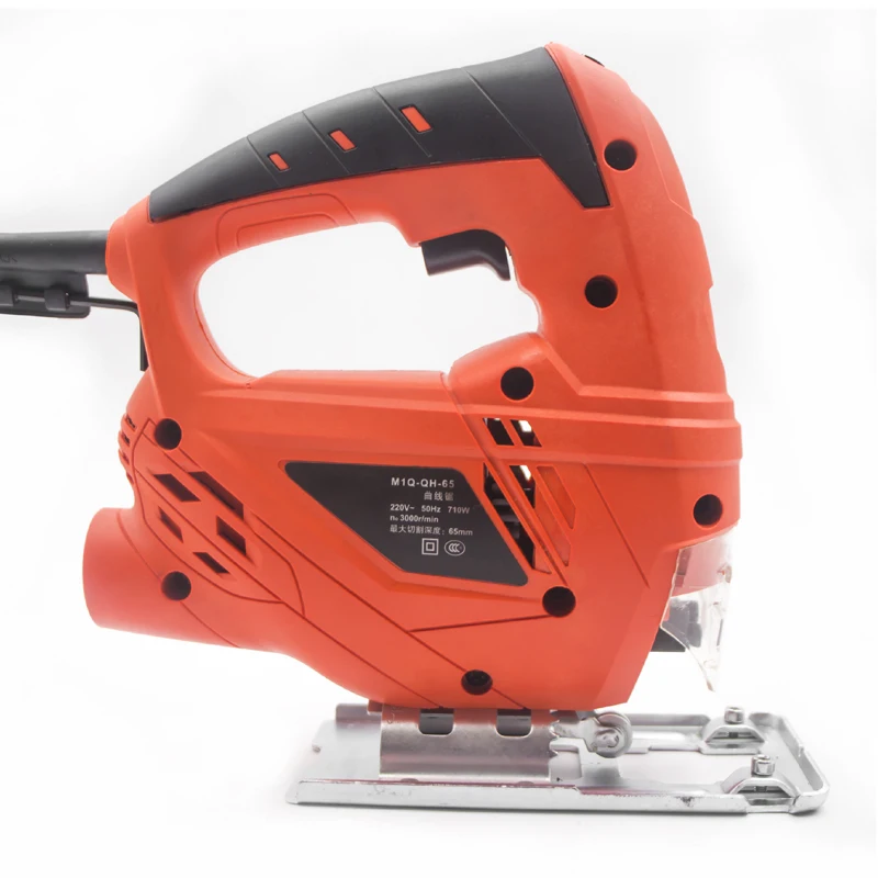 BDCAT 710W Electric Jigsaw Woodworking Metallic Timber Plasterboard Cutting Tool with 4 Saw Blades | Инструменты