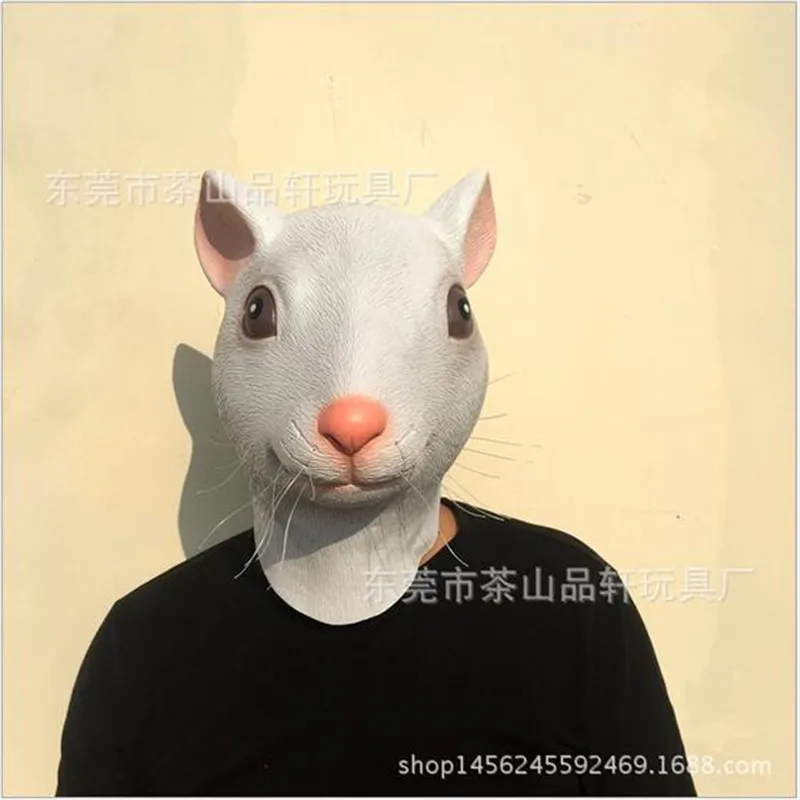 Mouse Head Latex Mask Full Face Adult Mask Breathable Halloween Masquerade Fancy Dress Party Cosplay Costume Lovely Animal Mask
Mouse Head Latex Mask Full Face Adult Mask Breathable Halloween Masquerade Fancy Dress Party Cosplay Costume Lovely Animal Mask