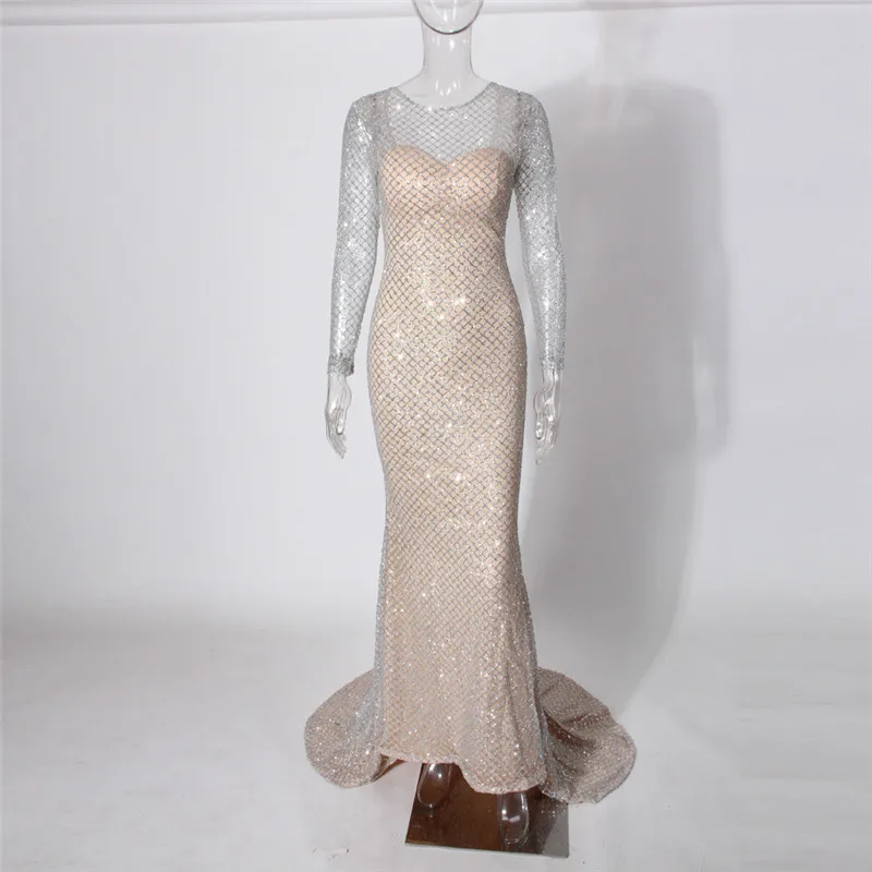 2019 Sexy Silver Plaid Glitter Floor Length Mermaid Dress Long Sleeve Backless Hollow Out Party Dress Full Lining Stretch Dress
2019 Sexy Silver Plaid Glitter Floor Length Mermaid Dress Long Sleeve Backless Hollow Out Party Dress Full Lining Stretch Dress