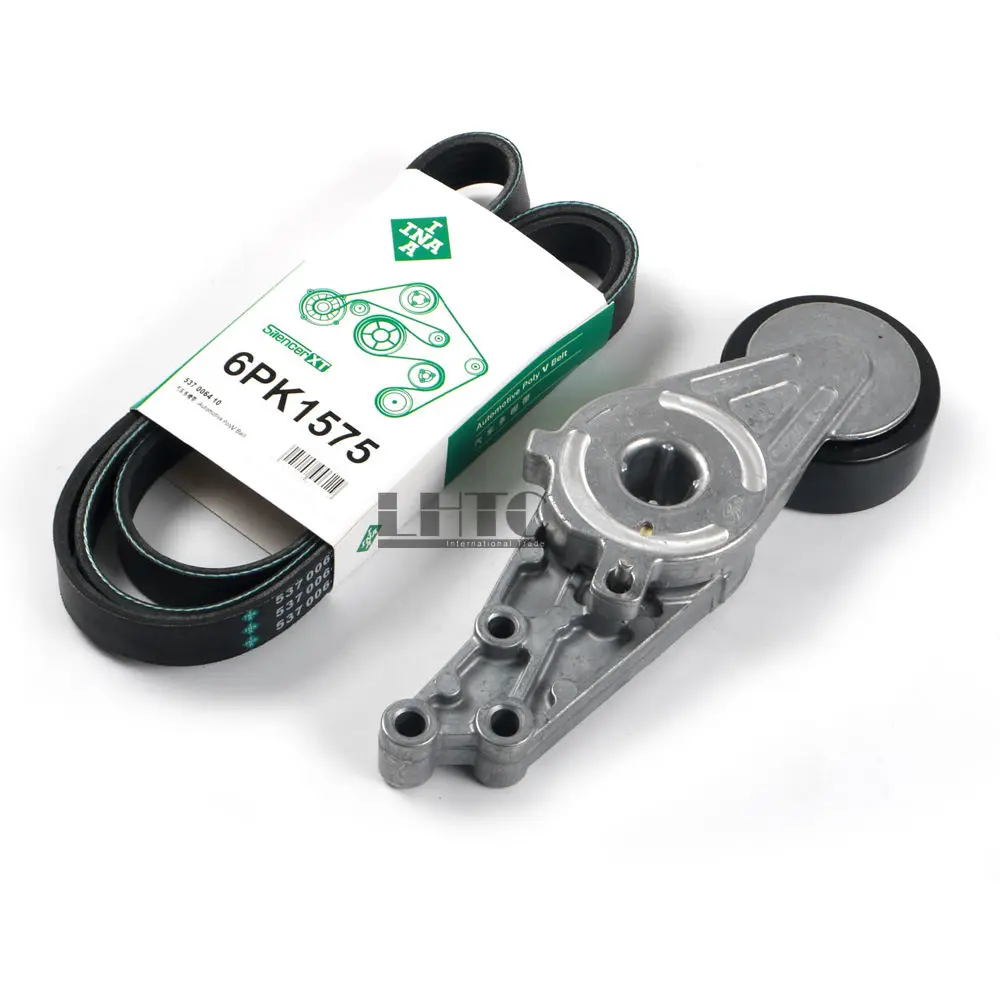 Tensioner V-Ribbed Serpentine Drive Fan Belt Set Gates IN A For Audi A4 B7 A6 C6
Tensioner V-Ribbed Serpentine Drive Fan Belt Set Gates IN A For Audi A4 B7 A6 C6