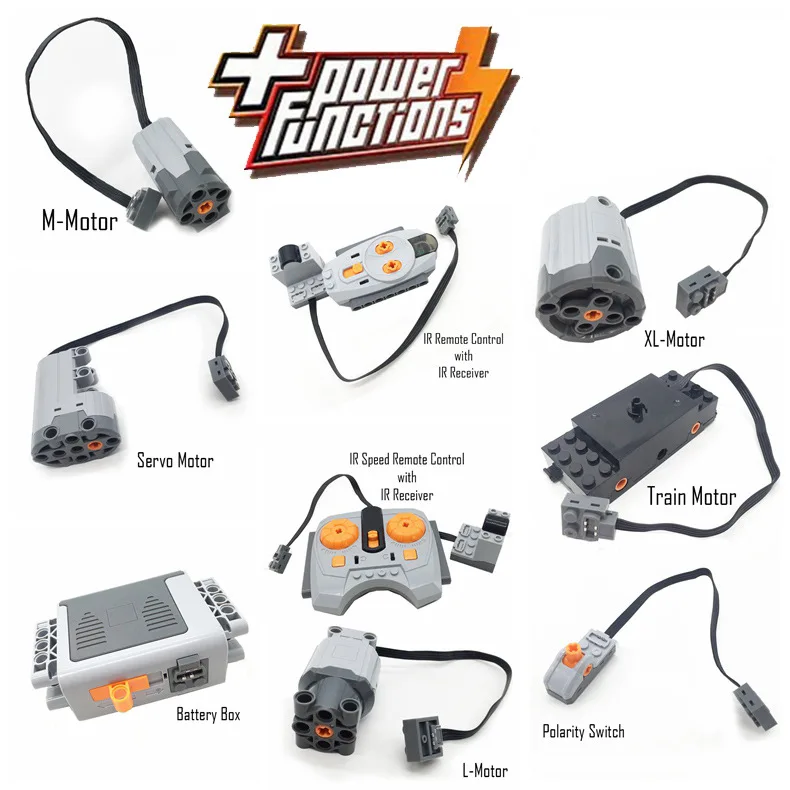 High-Tech Blocks Multi-Function Power Supply Unit Servo Motor Speed Control RC PF Model Building Block Kits
High-Tech Blocks Multi-Function Power Supply Unit Servo Motor Speed Control RC PF Model Building Block Kits