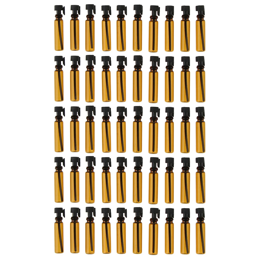 50, Amber, 1 ml, Empty Glass Bottles, Small Sample Vials, Great for Essential Oils, Aromatherapy, Mixes, Samples and More
50, Amber, 1 ml, Empty Glass Bottles, Small Sample Vials, Great for Essential Oils, Aromatherapy, Mixes, Samples and More