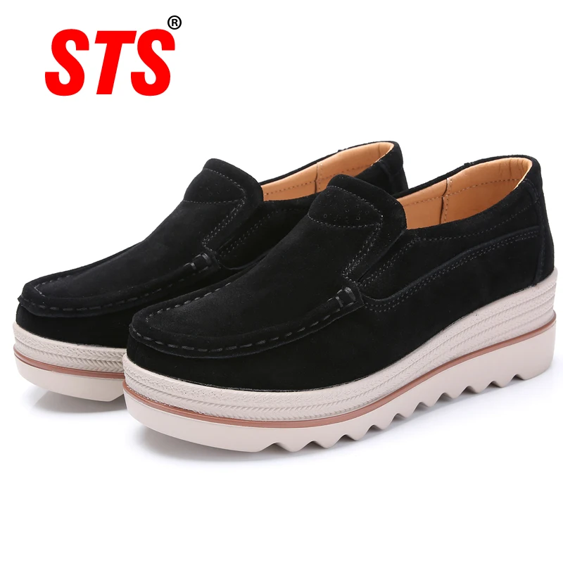 STS BRAND Spring Women Flats Shoes Loafers Platform Sneakers Leather Suede Casual Shoes Slip On Flats Heels Creepers Moccasins
STS BRAND Spring Women Flats Shoes Loafers Platform Sneakers Leather Suede Casual Shoes Slip On Flats Heels Creepers Moccasins