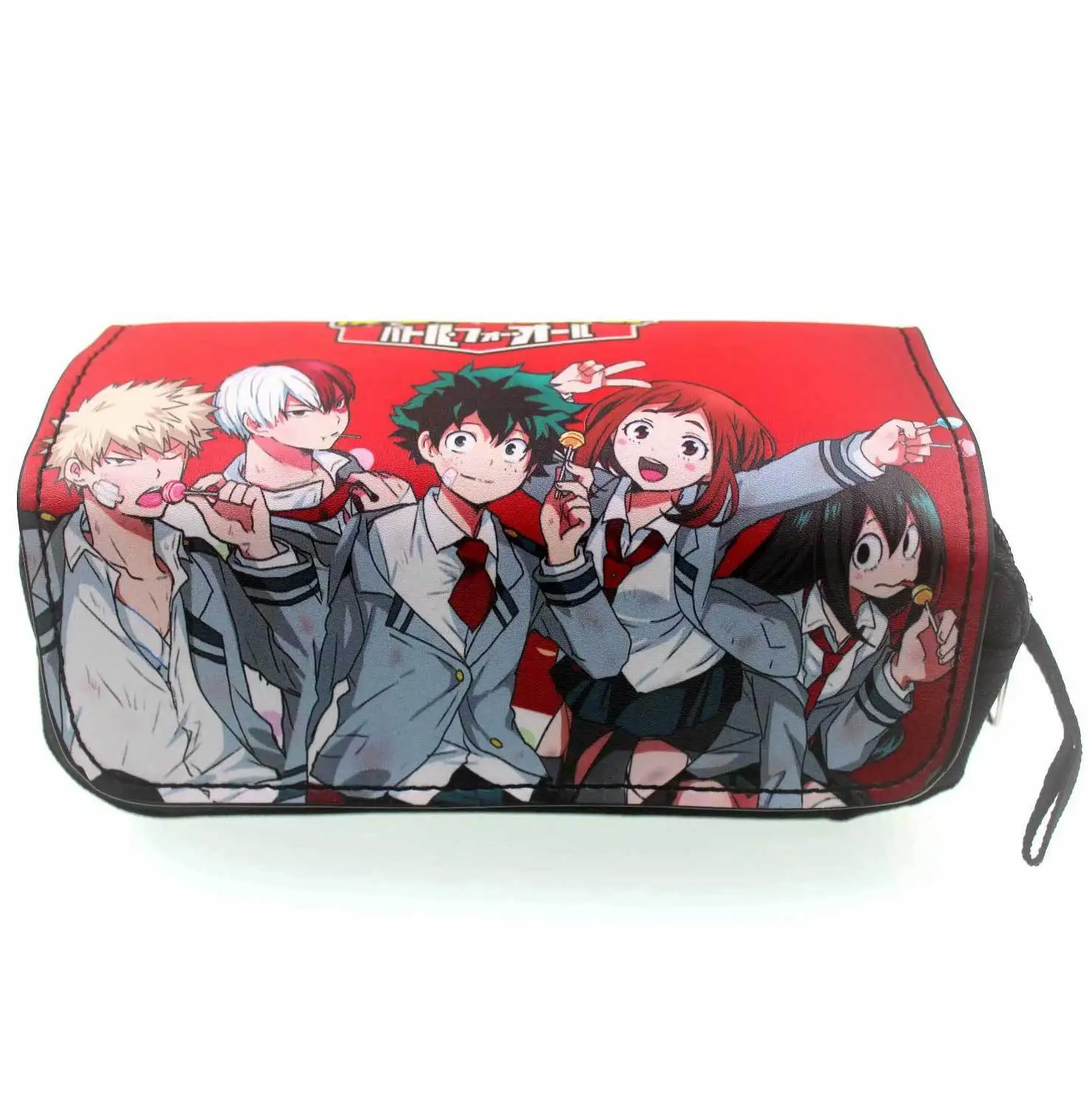 IVYYE My Hero Academia Anime Cosmetics Bags PU Zipper School Pencil Case Storage Pen Bag Large-capacity Pouch Stationery New
IVYYE My Hero Academia Anime Cosmetics Bags PU Zipper School Pencil Case Storage Pen Bag Large-capacity Pouch Stationery New