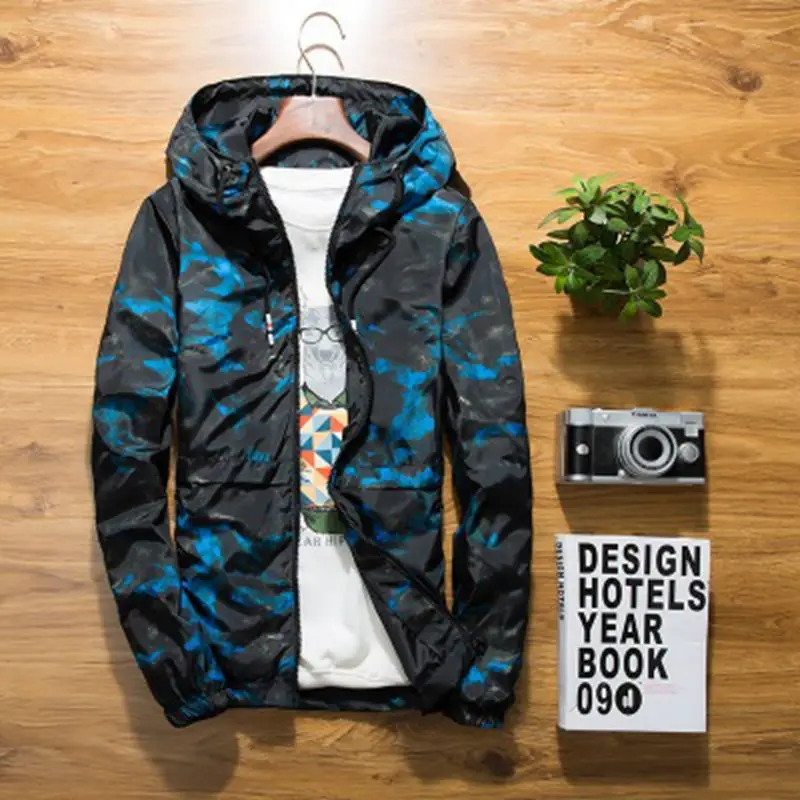 B XS-6XL new Spring Autumn Mens Casual floral Camouflage Hoodie Jacket Men Waterproof Clothes Mens Windbreaker Coat Male Outwear
B XS-6XL new Spring Autumn Mens Casual floral Camouflage Hoodie Jacket Men Waterproof Clothes Mens Windbreaker Coat Male Outwear