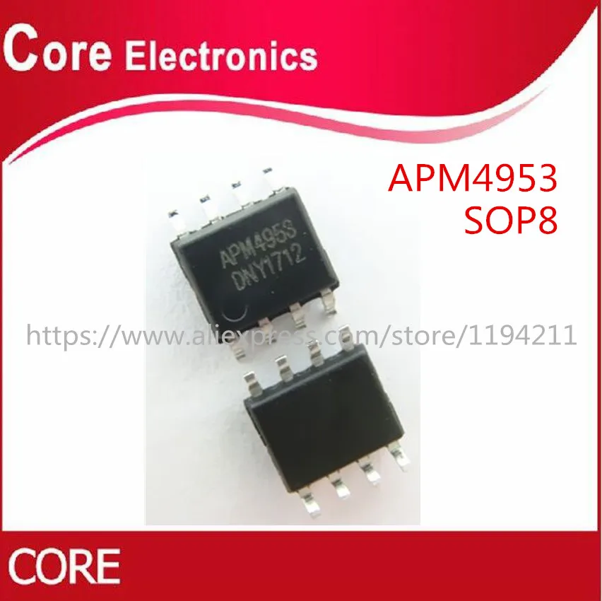 Новинка 500 шт./лот APM4953 4953 SOP 8 оригинальная фотография|Интегральные схемы| |