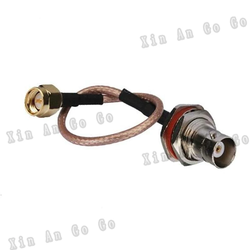 2PCS RF Pigtail Cable BNC female (Jack ) to SMA male Straight with RG316 cable 15cm free shipping
2PCS RF Pigtail Cable BNC female (Jack ) to SMA male Straight with RG316 cable 15cm free shipping