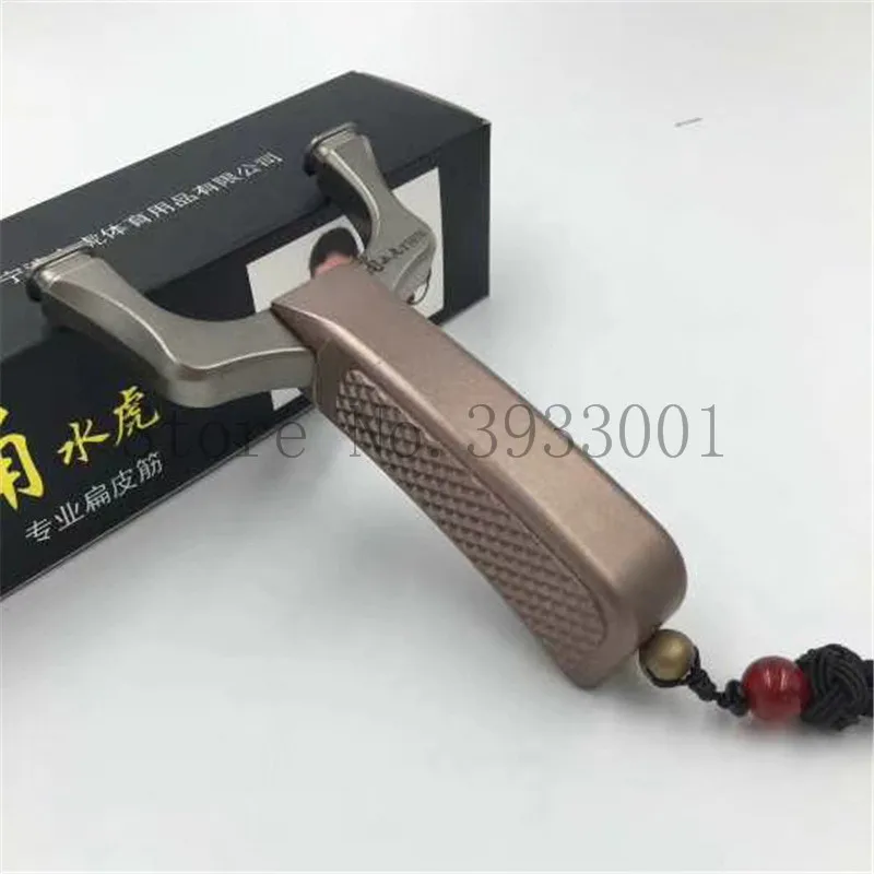 Seiko produces outdoor shooting competition precision flat leather heavy titanium alloy slingshot
Seiko produces outdoor shooting competition precision flat leather heavy titanium alloy slingshot