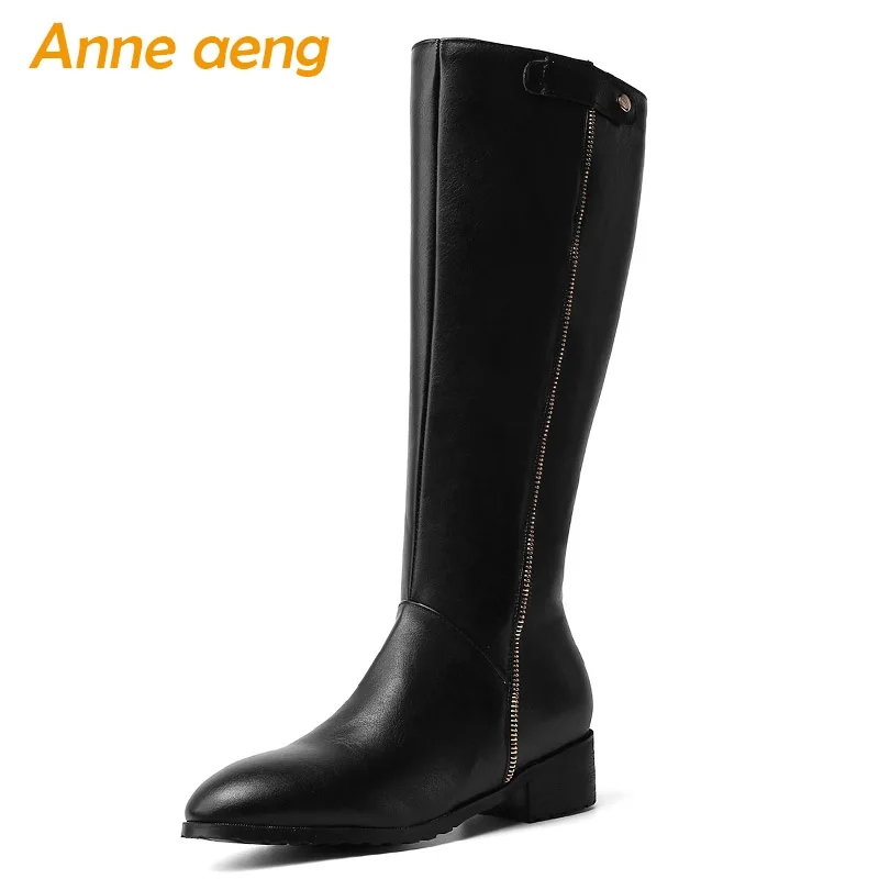 2019 New Winter Women Knee-High Boots Middle Heel Rpund Toe Zipper Sexy Ladies Women Shoes Black Riding Boots Big Size 33-46
2019 New Winter Women Knee-High Boots Middle Heel Rpund Toe Zipper Sexy Ladies Women Shoes Black Riding Boots Big Size 33-46