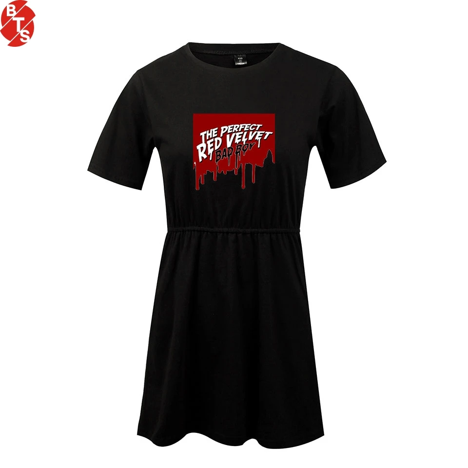 Red Velvet Kpop New Fashion Printed Dresses Women Trendy Style Hot Sale Streetwear Dresses 2018 Summer Casual Fans Clothes
Red Velvet Kpop New Fashion Printed Dresses Women Trendy Style Hot Sale Streetwear Dresses 2018 Summer Casual Fans Clothes