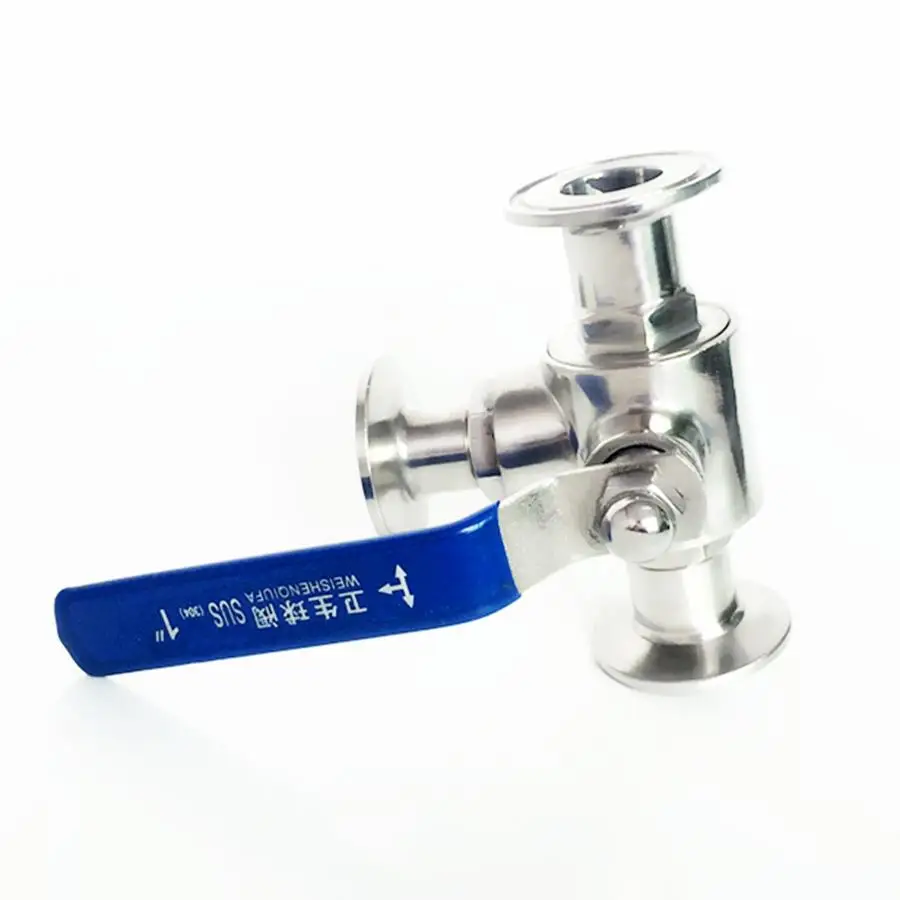 Fit 89mm Pipe OD x 3.5" Tri Clamp Sanitary T-Port Ball Valve SUS 316L Stainless Beer Brewing Home
Fit 89mm Pipe OD x 3.5" Tri Clamp Sanitary T-Port Ball Valve SUS 316L Stainless Beer Brewing Home
