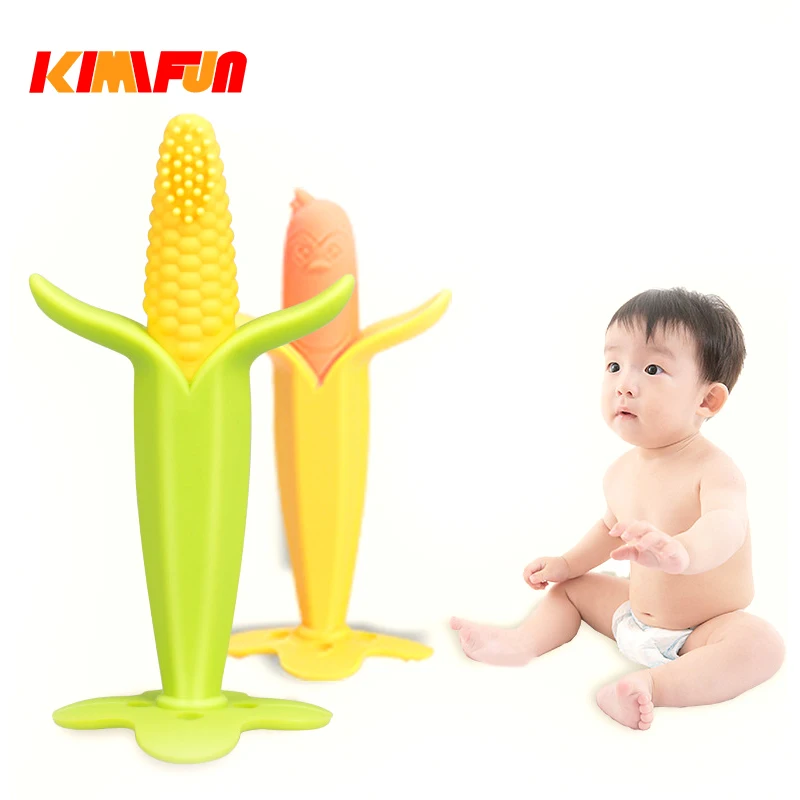 Penguin Banana Corn Cartoon Shape Baby Teethers Baby Teething Pacifier Chew Infant Oral ToothBrush Safe Oral Hygiene
Penguin Banana Corn Cartoon Shape Baby Teethers Baby Teething Pacifier Chew Infant Oral ToothBrush Safe Oral Hygiene