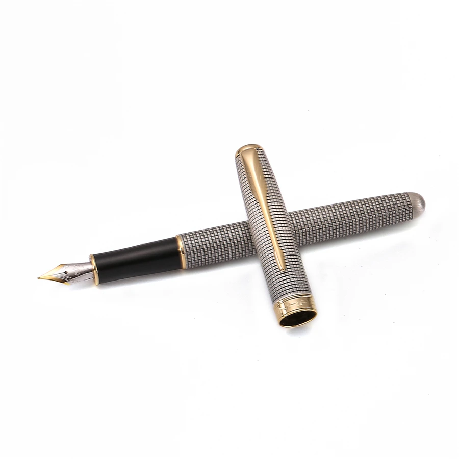 Jinhao Retro Chain Mail Fountain Pen, Copper Barrel, Gold Arrow Clip, Fine Nib, Office Finance School Writing Supplies A6488
Jinhao Retro Chain Mail Fountain Pen, Copper Barrel, Gold Arrow Clip, Fine Nib, Office Finance School Writing Supplies A6488