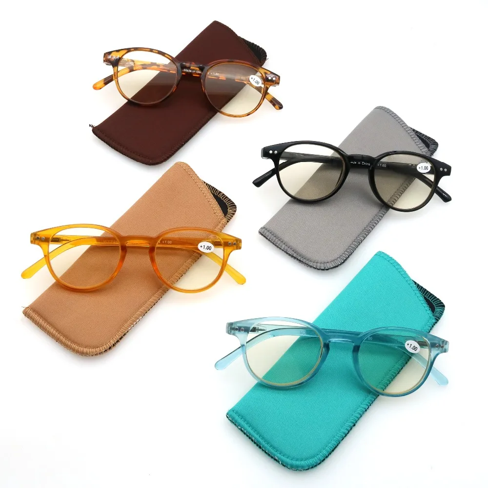Anti Blue Light Blocking Reading Glasses Women Men Round Vintage Computer Readers Presbyopic Glasses Maginfication +1.0 to +4.0
Anti Blue Light Blocking Reading Glasses Women Men Round Vintage Computer Readers Presbyopic Glasses Maginfication +1.0 to +4.0