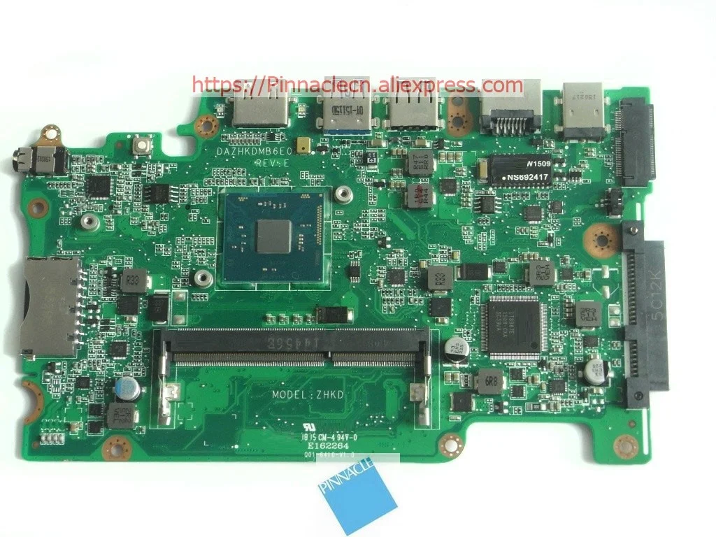 NBVB811001 N3050 Motherboard for Acer Aspire ES1-131 TravelMate B116 CPU DAZHKDMB6E0 ZHKD
NBVB811001 N3050 Motherboard for Acer Aspire ES1-131 TravelMate B116 CPU DAZHKDMB6E0 ZHKD