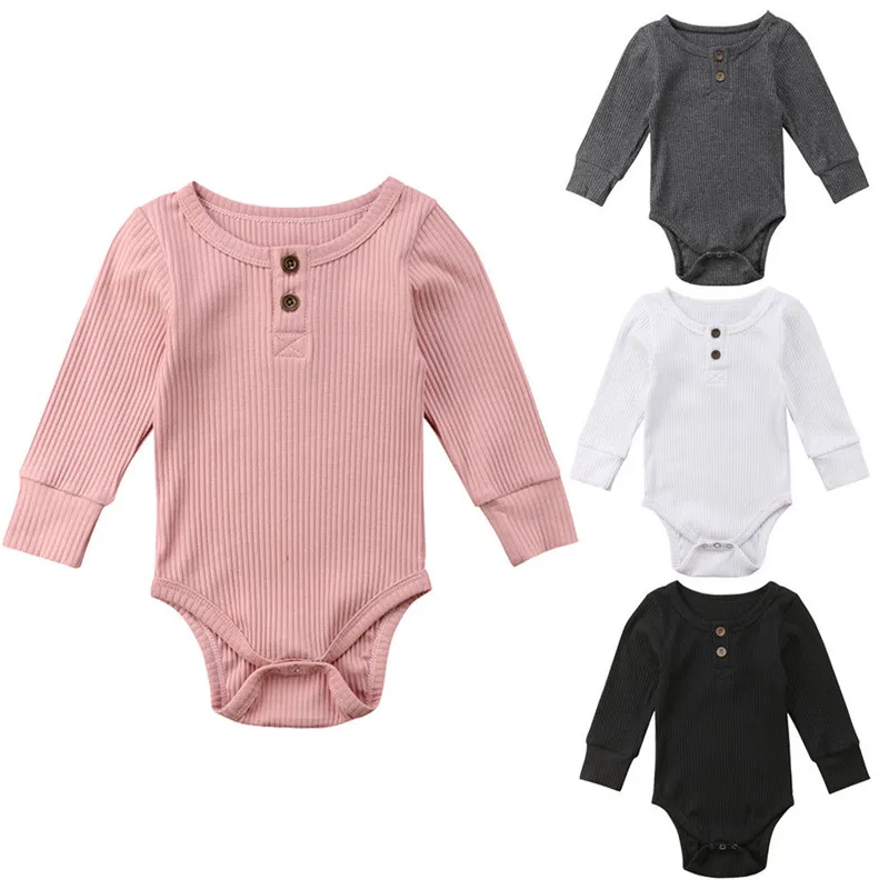 Pudcoco Newest Newborn Baby Girl Boy Cotton Clothes Long Sleeve Bottoming Bodysuit Jumpsuit Casual Solid Kids Clothes 0-24M
Pudcoco Newest Newborn Baby Girl Boy Cotton Clothes Long Sleeve Bottoming Bodysuit Jumpsuit Casual Solid Kids Clothes 0-24M