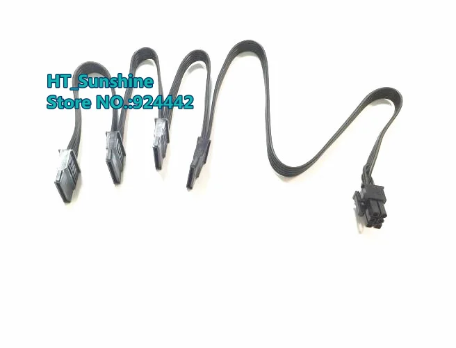Новый модульный кабель питания PCI-E 6-контактный штекер 1-4 SATA 15pin для SeaSonic 850 Вт 80 + бронзовый Стандартный блок питания
Новый модульный кабель питания PCI-E 6-контактный штекер 1-4 SATA 15pin для SeaSonic 850 Вт 80 + бронзовый Стандартный блок питания
