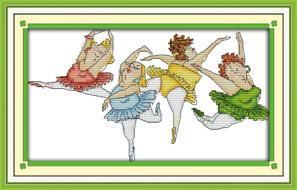 Plump ballet cross stitch kit 18ct 14ct 11ct count printed canvas stitching embroidery DIY handmade needlework
Plump ballet cross stitch kit 18ct 14ct 11ct count printed canvas stitching embroidery DIY handmade needlework