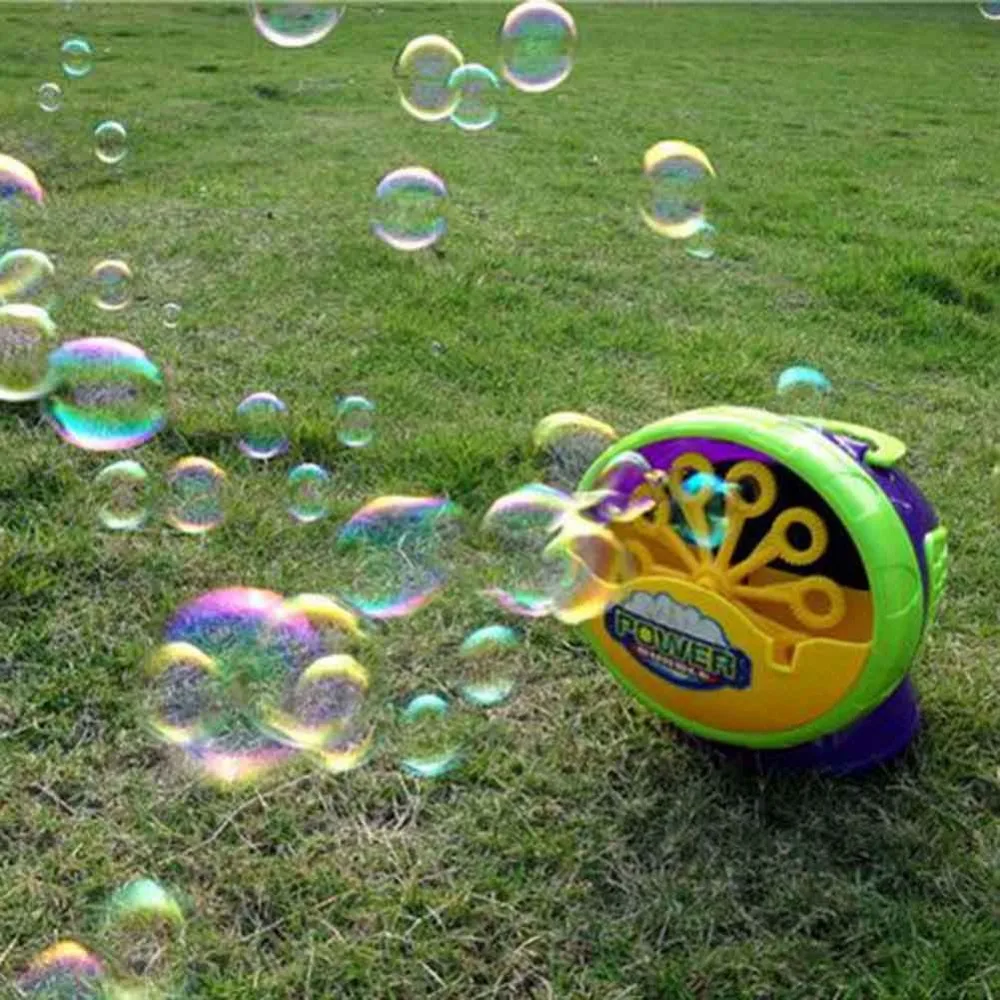 1 pcs Electronic Automatic Bubble Machine Plastic Bubble Blowing Soap Bubbles Baby Toys Party Outdoor Gift Toys for children
1 pcs Electronic Automatic Bubble Machine Plastic Bubble Blowing Soap Bubbles Baby Toys Party Outdoor Gift Toys for children