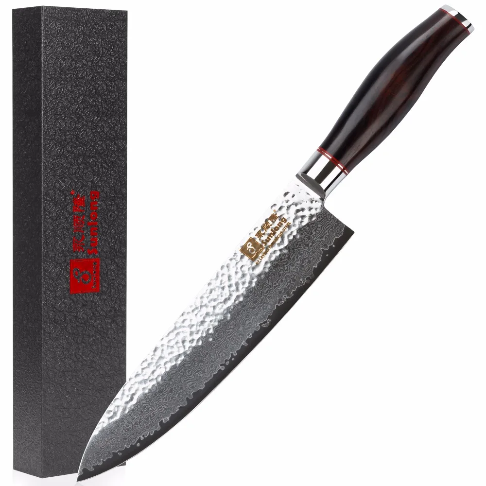 Yousunlong 8 inch Chef's Knife Gyuto steel core Damascus Steel Slicing Knives sharp Pattern steel kitchen knife Cleaver
Yousunlong 8 inch Chef's Knife Gyuto steel core Damascus Steel Slicing Knives sharp Pattern steel kitchen knife Cleaver