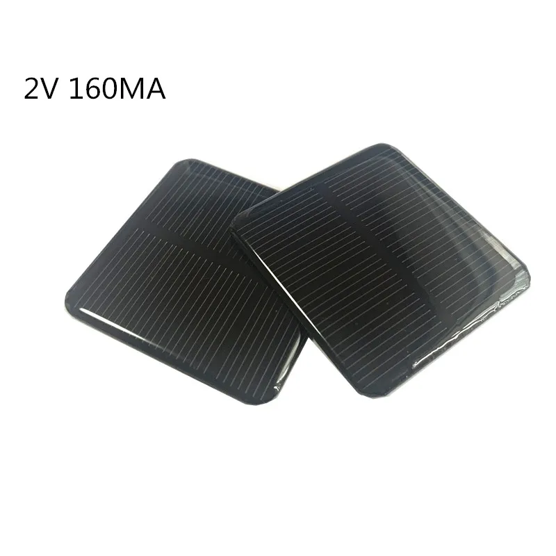 1pc Mini Mono 50*50MM Solar Panel 2V 160MA for Mini solar panel charging and generating electricity
1pc Mini Mono 50*50MM Solar Panel 2V 160MA for Mini solar panel charging and generating electricity