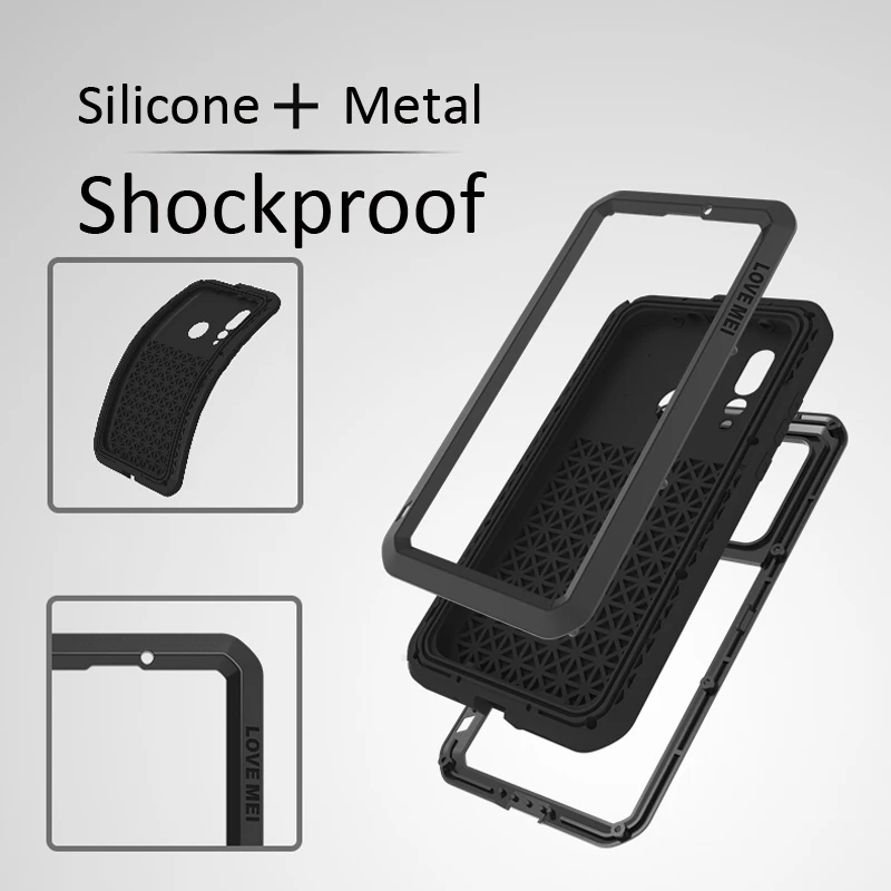 Full Body Protective Shockproof Armor Case For Huawei Nova 4 Phone + Tempered glass Luxury Rugged Cover Nova4 | Мобильные телефоны