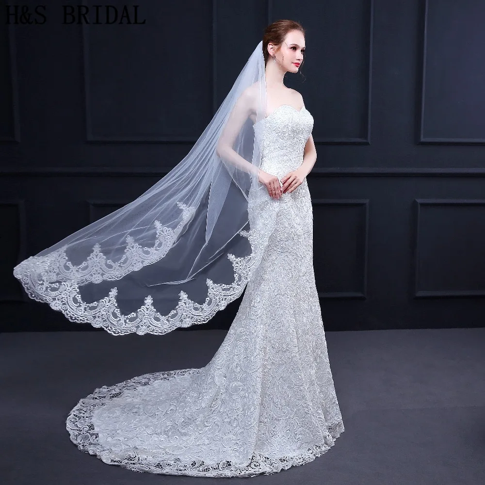 H&S Bridal Short Veil wedding Lace Edge Wedding Veils with comb sluier Wedding Accessories schleier velo sposa bridal veil
H&S Bridal Short Veil wedding Lace Edge Wedding Veils with comb sluier Wedding Accessories schleier velo sposa bridal veil
