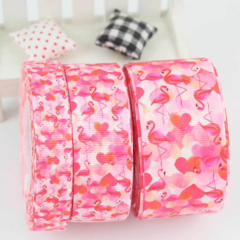New printed flamingo pink ribbon diy handmade bows fabric party derection ribbons 16mm 22mm 25mm 38mm 57mm 75mm
New printed flamingo pink ribbon diy handmade bows fabric party derection ribbons 16mm 22mm 25mm 38mm 57mm 75mm