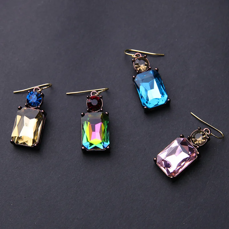 JUJIE Elegant Multicolor Glass Square Drop Earrings For Women New Styles Women 2016 Fashion Jewelry
JUJIE Elegant Multicolor Glass Square Drop Earrings For Women New Styles Women 2016 Fashion Jewelry