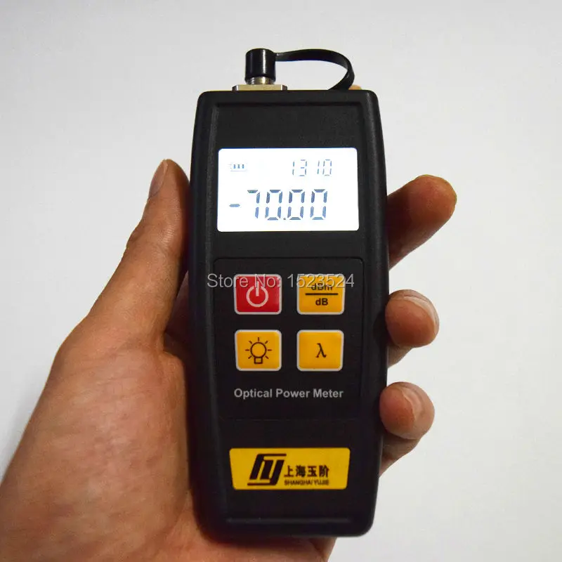 Free Shipping Mini Fiber Optical Power Meter YJ-350A -70~+6dBm or YJ-350C -50~+26dBm
Free Shipping Mini Fiber Optical Power Meter YJ-350A -70~+6dBm or YJ-350C -50~+26dBm