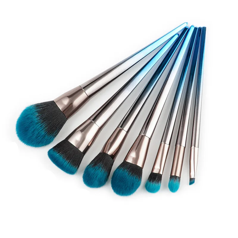 7Pcs Soft Hair Makeup Brush Set Brush Blue Black Foundation Eyeshadow Eyeliner Lip Powder Brush Maquillage Cosmetic Tools
7Pcs Soft Hair Makeup Brush Set Brush Blue Black Foundation Eyeshadow Eyeliner Lip Powder Brush Maquillage Cosmetic Tools