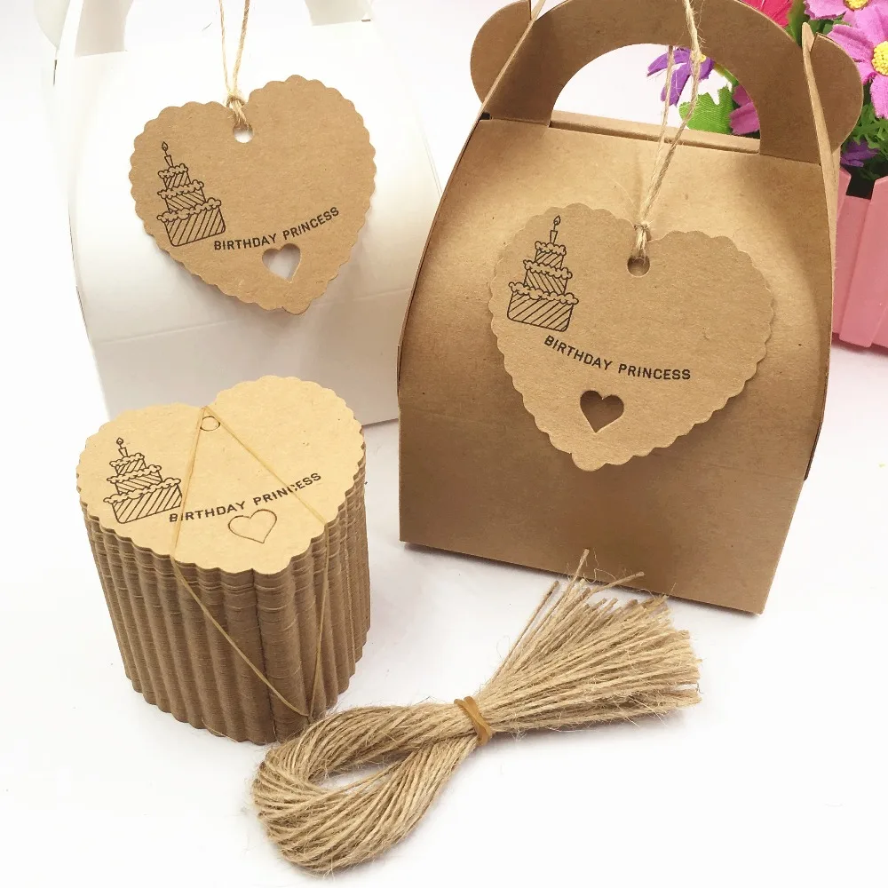 200pcs Small Heart Brown Paper Tags, Gift Tag, Wedding Gift Tags, Party Tags, Message Cards ,Price Label, Hemp String Included
200pcs Small Heart Brown Paper Tags, Gift Tag, Wedding Gift Tags, Party Tags, Message Cards ,Price Label, Hemp String Included
