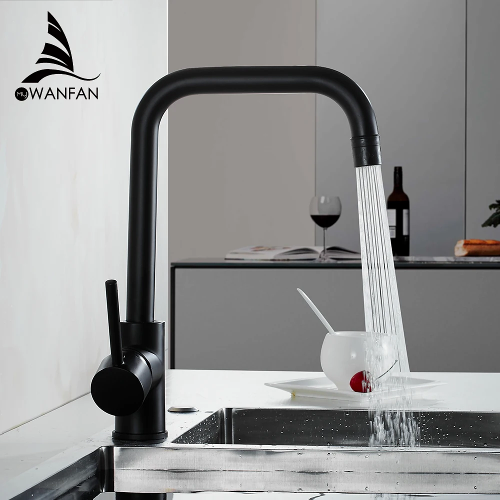 Kitchen Faucets Black Color Rotating Copper Crane Kitchen Sink Faucet Hot And Cold Water Brass Taps Kitchen Mixer Tap 866037R
Kitchen Faucets Black Color Rotating Copper Crane Kitchen Sink Faucet Hot And Cold Water Brass Taps Kitchen Mixer Tap 866037R