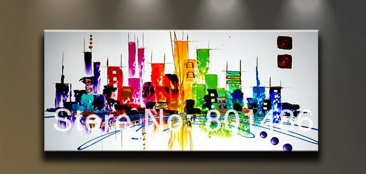 Hand painted Colorful City Artworks Cityscape Buildings Oil Painting Abstract Landscape Canvas Art Modern Wall Decoration
Hand painted Colorful City Artworks Cityscape Buildings Oil Painting Abstract Landscape Canvas Art Modern Wall Decoration