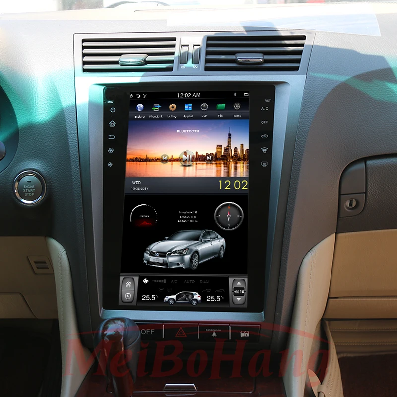 1 Din Tesla Вертикальный стиль 11 8 дюймов Andriod 7 Автомобильный GPS навигационный медиа