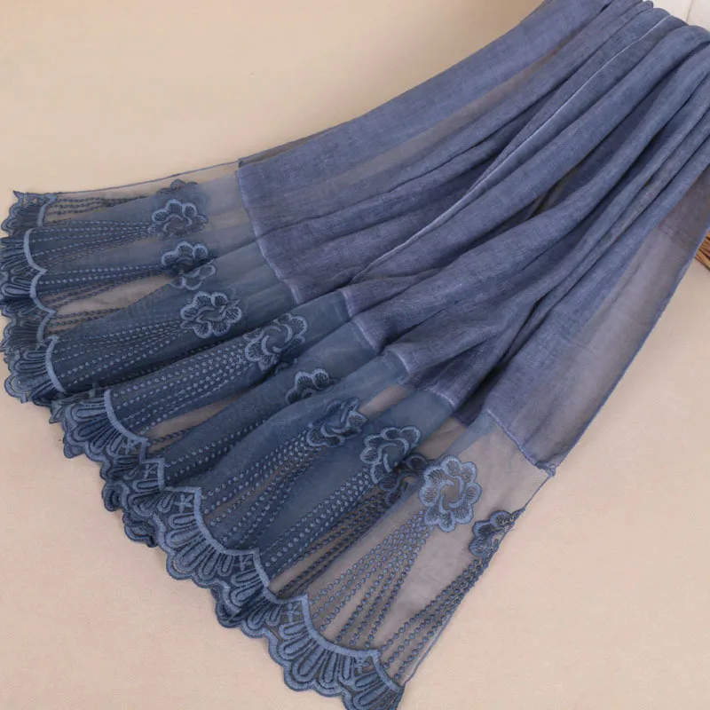 85*200cm muslim lace hijab scarf islamic headscarf foulard femme musulman turban scarf Arab head wraps women long shawls
85*200cm muslim lace hijab scarf islamic headscarf foulard femme musulman turban scarf Arab head wraps women long shawls