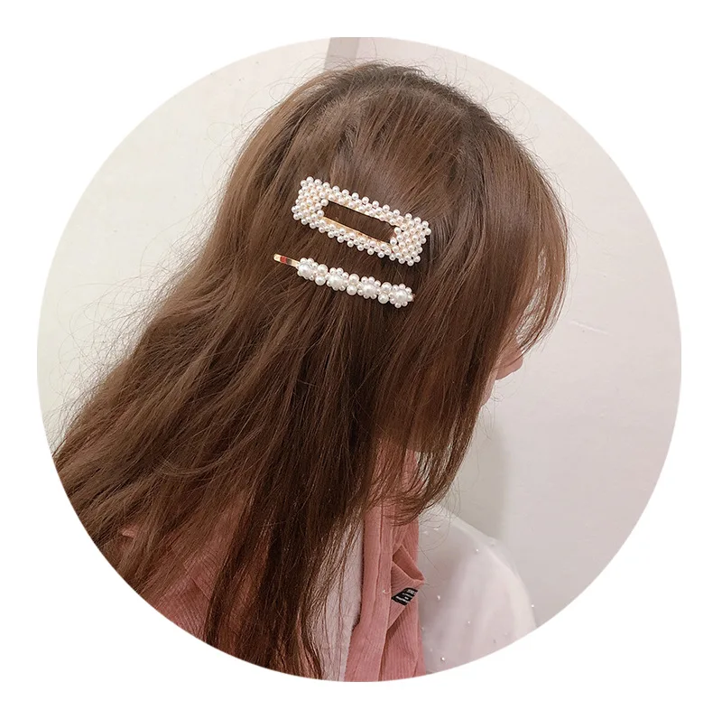 Pearl hairpin girl clips bangs adult bb clip side clip card clip headdress female
Pearl hairpin girl clips bangs adult bb clip side clip card clip headdress female
