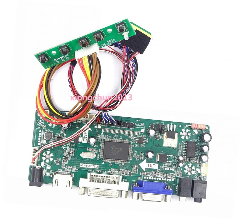 M.NT68676 HDMI DVI VGA LED ЖК-контроллер драйвер платы комплект DIY Для LP156WH2 1366X768 15,6 "панель экрана монитора 2019
M.NT68676 HDMI DVI VGA LED ЖК-контроллер драйвер платы комплект DIY Для LP156WH2 1366X768 15,6 "панель экрана монитора 2019